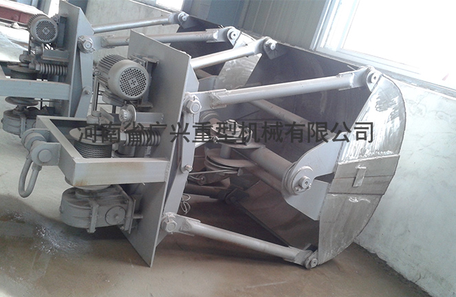 電動(dòng)蝸輪式不銹鋼抓斗1
